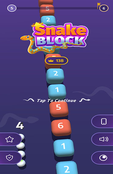 Snake VS Block 3D